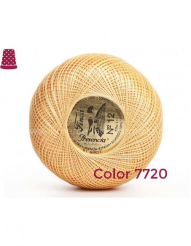 Ovillo perlé Finca 5 gramos - nº 12 (colores...
