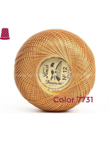 Ovillo perlé Finca 5 gramos - nº 12 (colores...