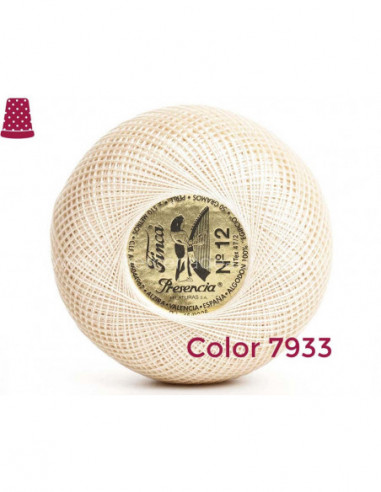 Ovillo perlé Finca 5 gramos - nº 12 (colores...