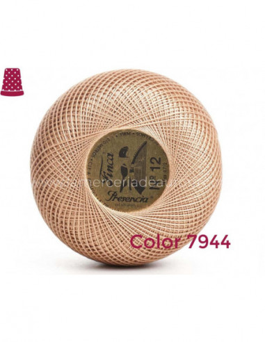 Ovillo perlé Finca 5 gramos - nº 12 (colores...