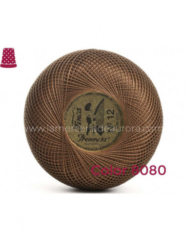 Ovillo perlé Finca 5 gramos - nº 12 (colores...
