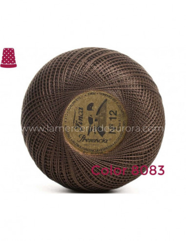 Ovillo perlé Finca 5 gramos - nº 12 (colores...