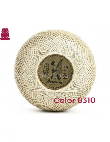 Ovillo perlé Finca 5 gramos - nº 12 (colores...