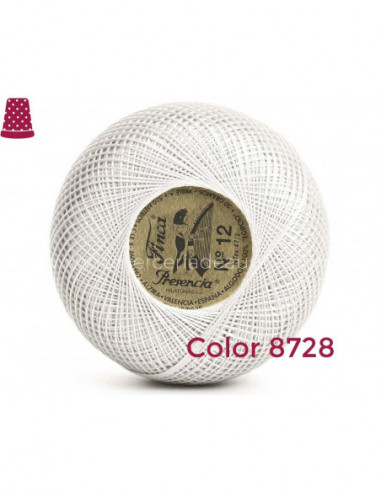Ovillo perlé Finca 5 gramos - nº 12 (colores...