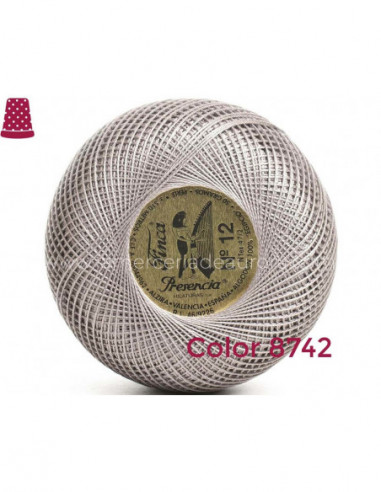 Ovillo perlé Finca 5 gramos - nº 12 (colores...