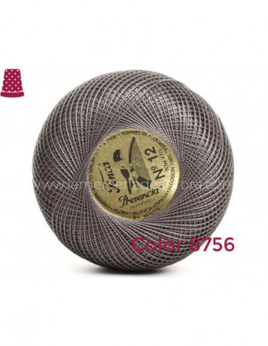 Ovillo perlé Finca 5 gramos - nº 12 (colores...