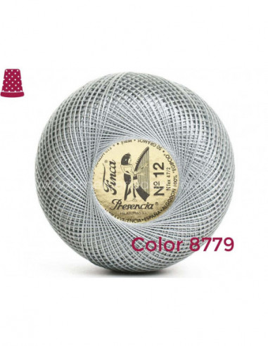 Ovillo perlé Finca 5 gramos - nº 12 (colores...