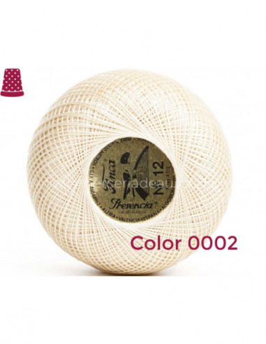 Ovillo perlé Finca 5 gramos - nº 12 (colores...