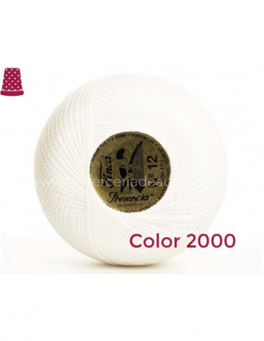 Ovillo perlé Finca 5 gramos - nº 12 (colores...