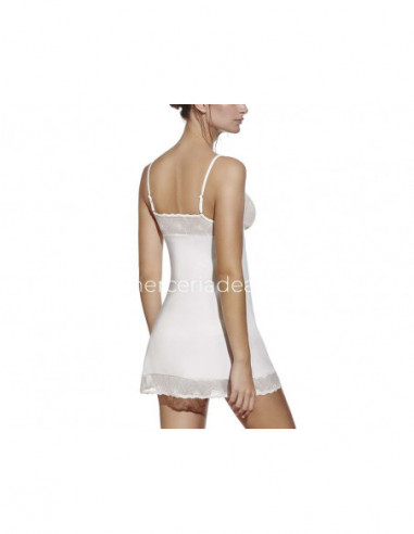 Camisón mujer lencero 4006 de Selene - MARFIL