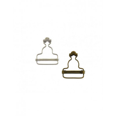 Hebilla peto metal (35mm) - varios colores