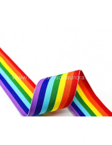 Cinta bandera orgullo arcoiris LGTB de Manubens...