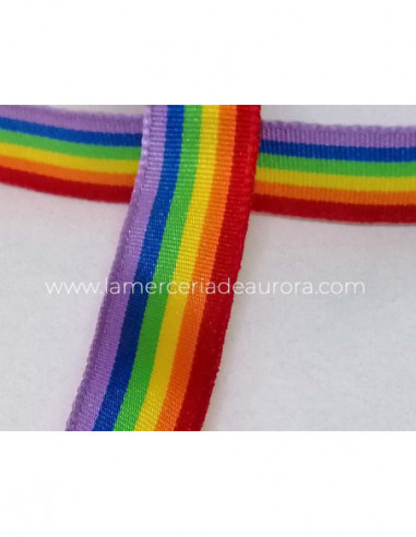 Cinta bandera orgullo arcoiris LGTB de Manubens...