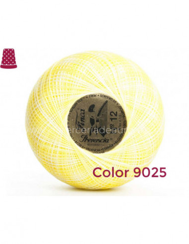Ovillo perlé Finca 10 gramos - nº 8 (colores...