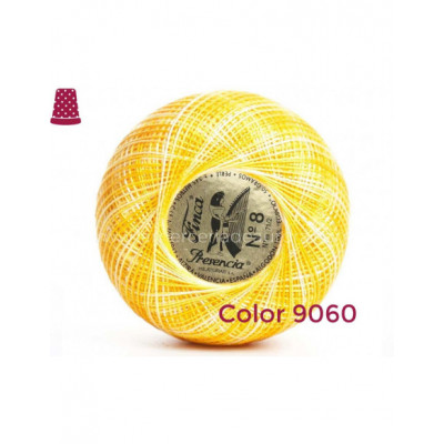 Ovillo perlé Finca 10 gramos - nº 8 (colores matizados) 2