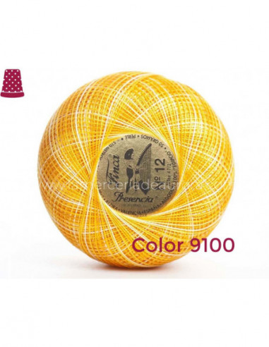Ovillo perlé Finca 10 gramos - nº 8 (colores...