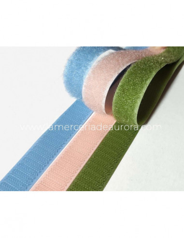 Cinta velcro para coser (ancho 20mm) - varios colores