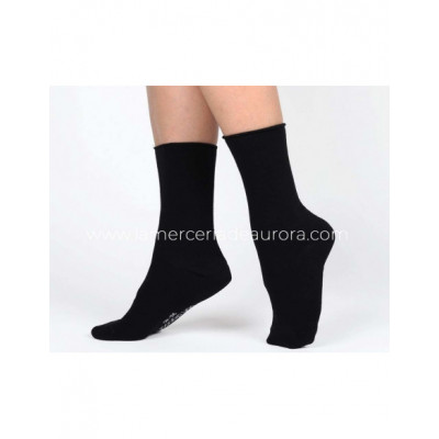 Calcetín mujer de algodón sin puño de Don Algodón -... 2