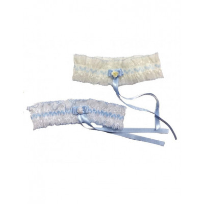 Liga novia corazones y una flor - varios colores