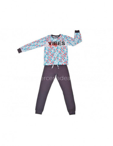 Pijama niño algodón Vibes de Tobogán