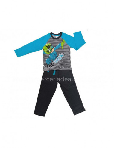 Pijama infantil algodón interlock Snow de Tobogán