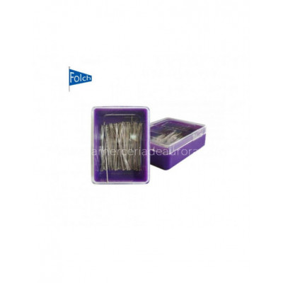 Alfileres acero para costura nº8 (caja 200 unidades) de...