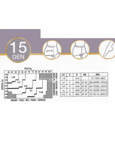 Panty Beauty 15 Body Slim XL de Golden Lady - 2...