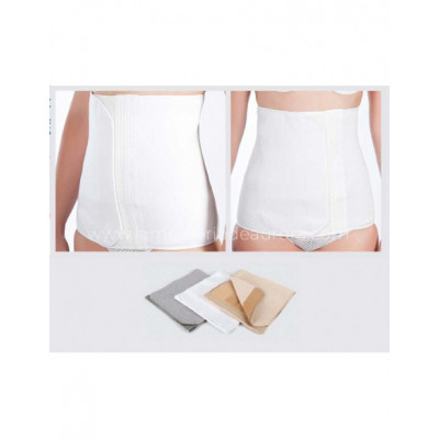 Faja elástica protección lumbar algodón con velcro - 3...