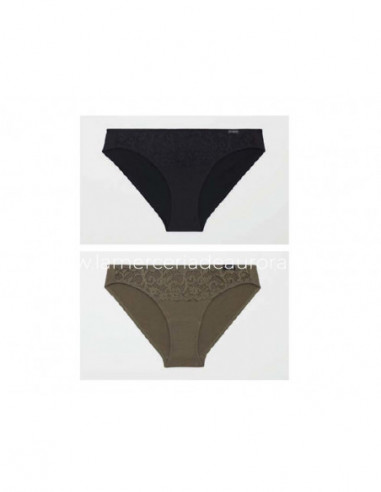 Braga bikini algodón DA0014 (pack 2 uds) Don Algodón - varios colores