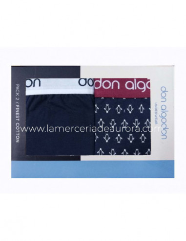 Bóxer junior fantasía PB55 (2 uds) de Don Algodón
