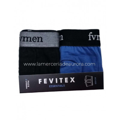 Bóxer hombre algodón (packs 2 uds) BC63 de Fevi - varios... 2