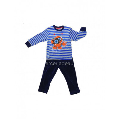 Pijama infantil tundosado Robot de Tobogán