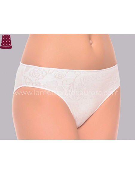 Braga bikini jackard algodón elástico 251 de Naiara - varios colores