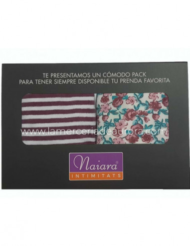 Packs 2 bragas brasileñas 672 de Naiara