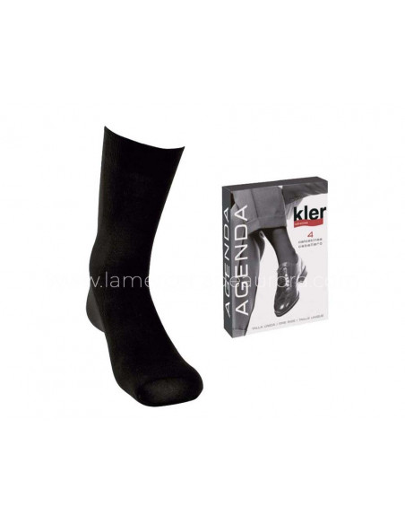 Calcetín ejecutivo alto (pack 2 pares) 6030 de Kler - varios colores