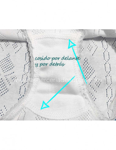 Braguita niña calada clásica 555 de Rapife