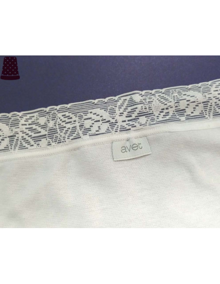 Braga bikini sin costuras cintura de encaje 33335 de Avet - varios colores