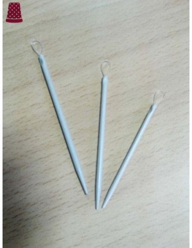 Agujas para coser lana (3 unidades) 60643 de Pony