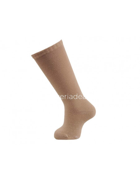 Calcetín infantil alto liso 451 de Lepetit - varios colores