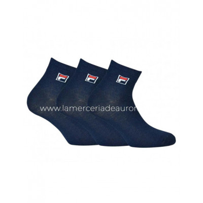 Calcetines deporte tobilleros Navy (pack 3 pares) F9303...