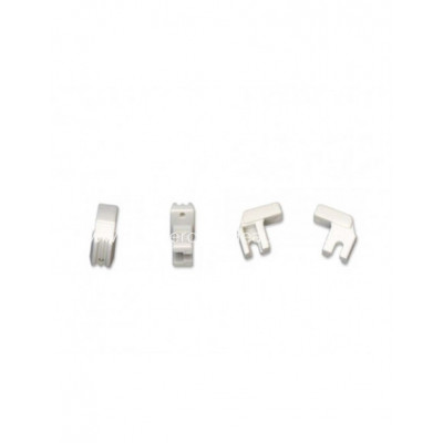 Prensatelas cremallera invisible caña baja