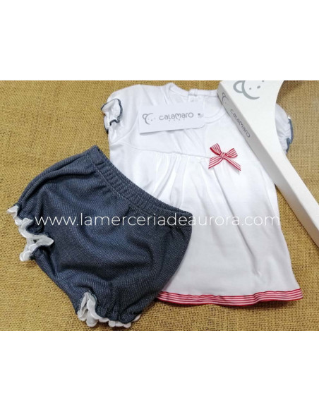 Conjunto pololo bebé verano Bora bora de Calamaro