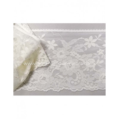 Encaje de nylon (ancho 13 cms) Carmen