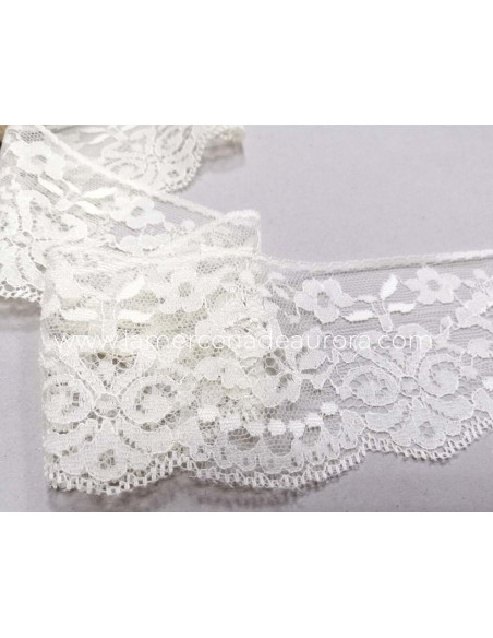 Encaje de nylon (ancho 6,5 cm) Sofía