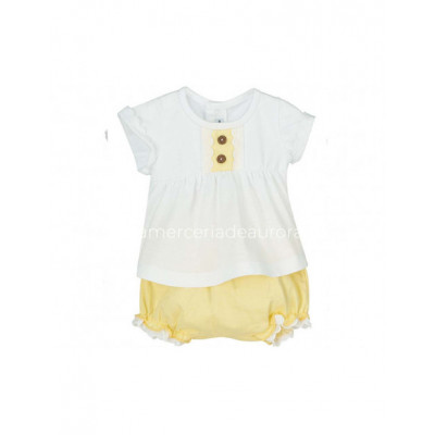 Conjunto pololo bebé niña verano Cocoa de Calamaro