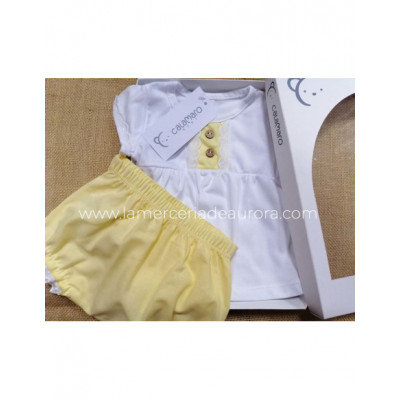 Conjunto pololo bebé niña verano Cocoa de Calamaro 2