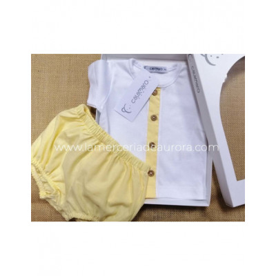 Conjunto pololo bebé niño verano Cocoa de Calamaro 2