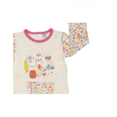 Pelele bebé niña entretiempo Love de Yatsi 2