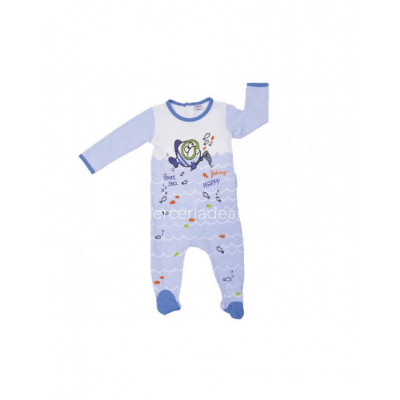 Pelele bebé entretiempo Happy fishing de Yatsi