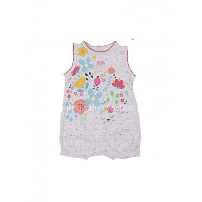 Pelele bebé corto niña verano Love Cat de Yatsi